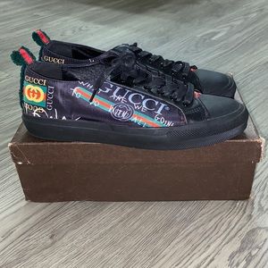 Gucci Graffiti Shoes